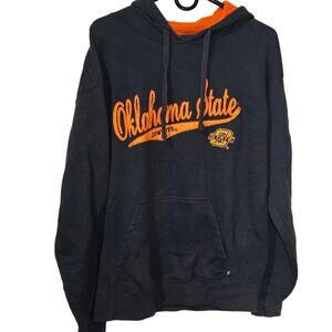 Oklahoma State University OSU Cowboys Pullover J America Sportswear Hoodie Large